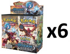 Pokemon XY11 Steam Siege Booster Box CASE (6 Booster Boxes) -- CASH, WIRE or BTC ONLY